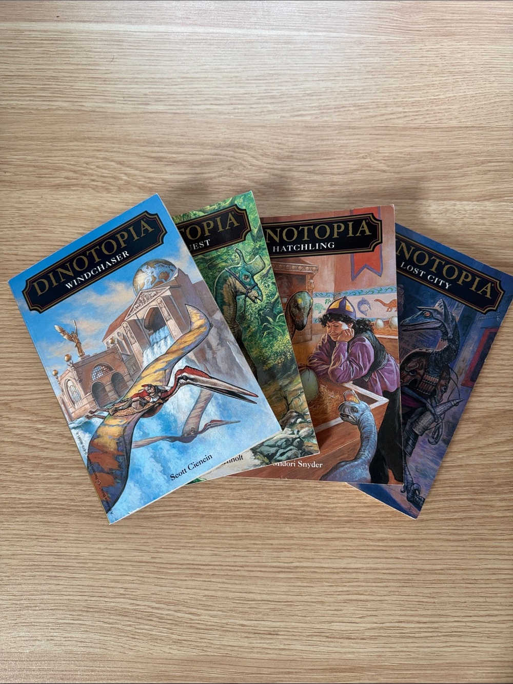 Dinotopia Paperback Books - Set of Four